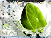 Gnome Fedora 17 com Mate Desktop + Cairo Dock + Compiz 
